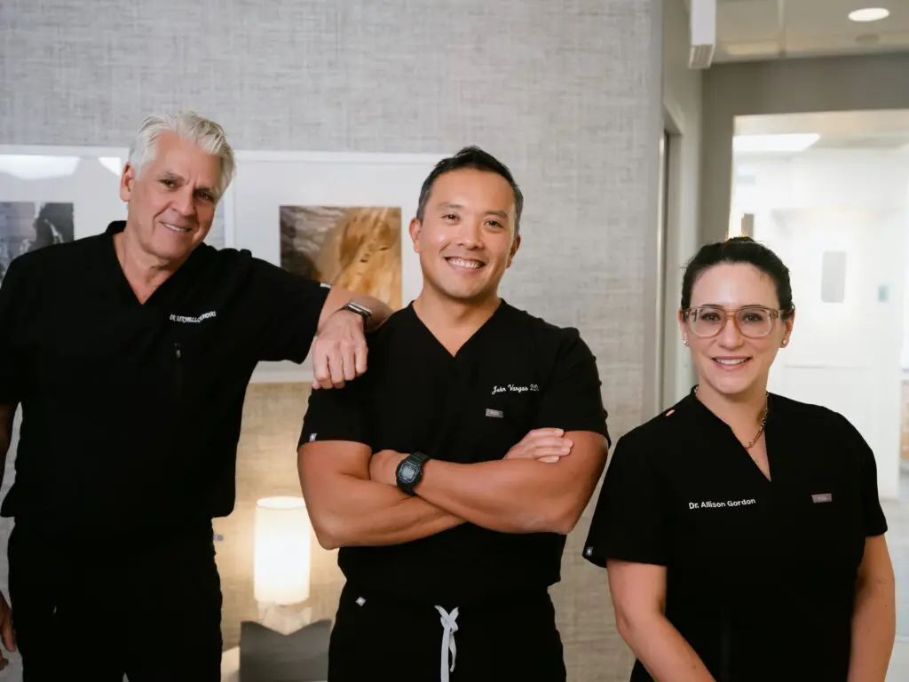 A picture of Drs. Charnas, Vargas, and Gordon